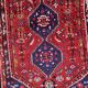 Tapis vintage Shiraz fait main