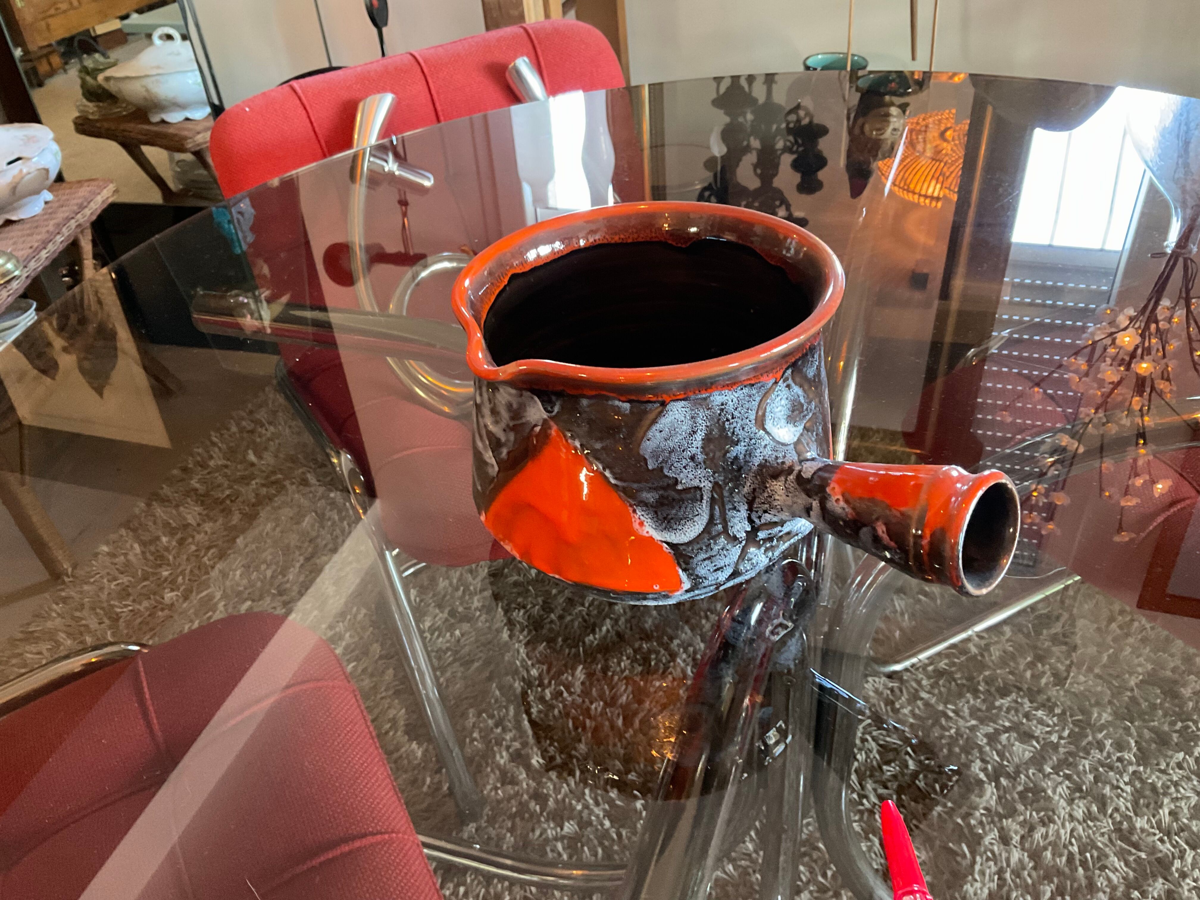 Cassolette pourer . Vallauris ;vintage