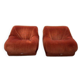 Pair of vintage 70's armchairs