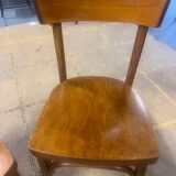 Paire d’anciennes chaises bistrot
