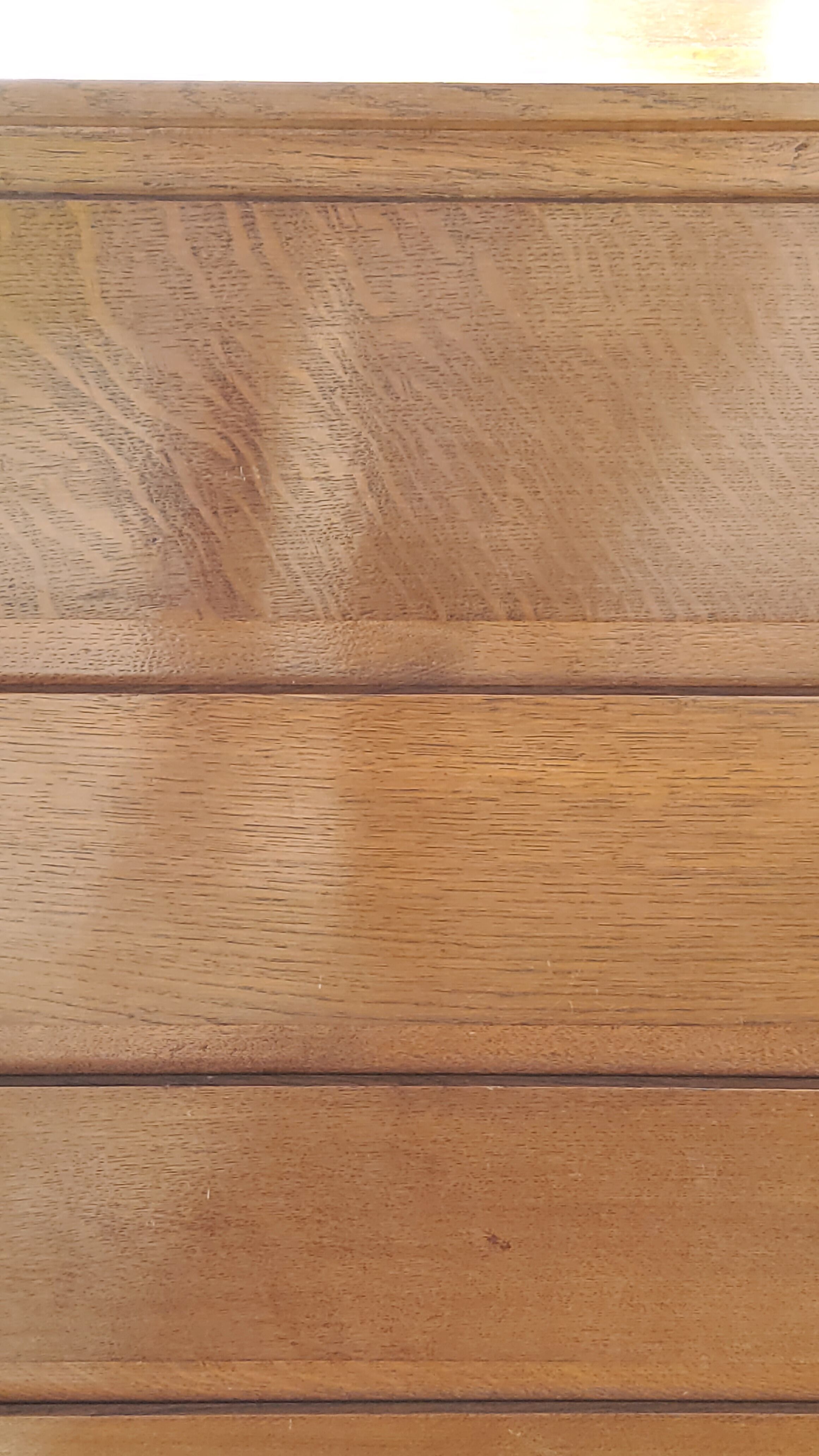Oak chest of drawers 50s oak feet compass 5 drawers