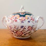 Sarreguemines porcelain - sugar bowl model minton