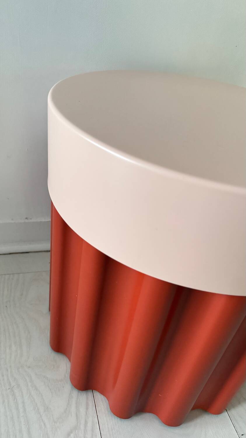 Raw colour side table by IKEA