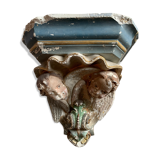 Polychrome plaster console