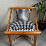 Fauteuil en bambou 'Pied De Poule'
