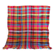 Berber Haïk blanket with multicolored checks
