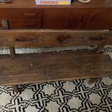 Vintage oak bench
