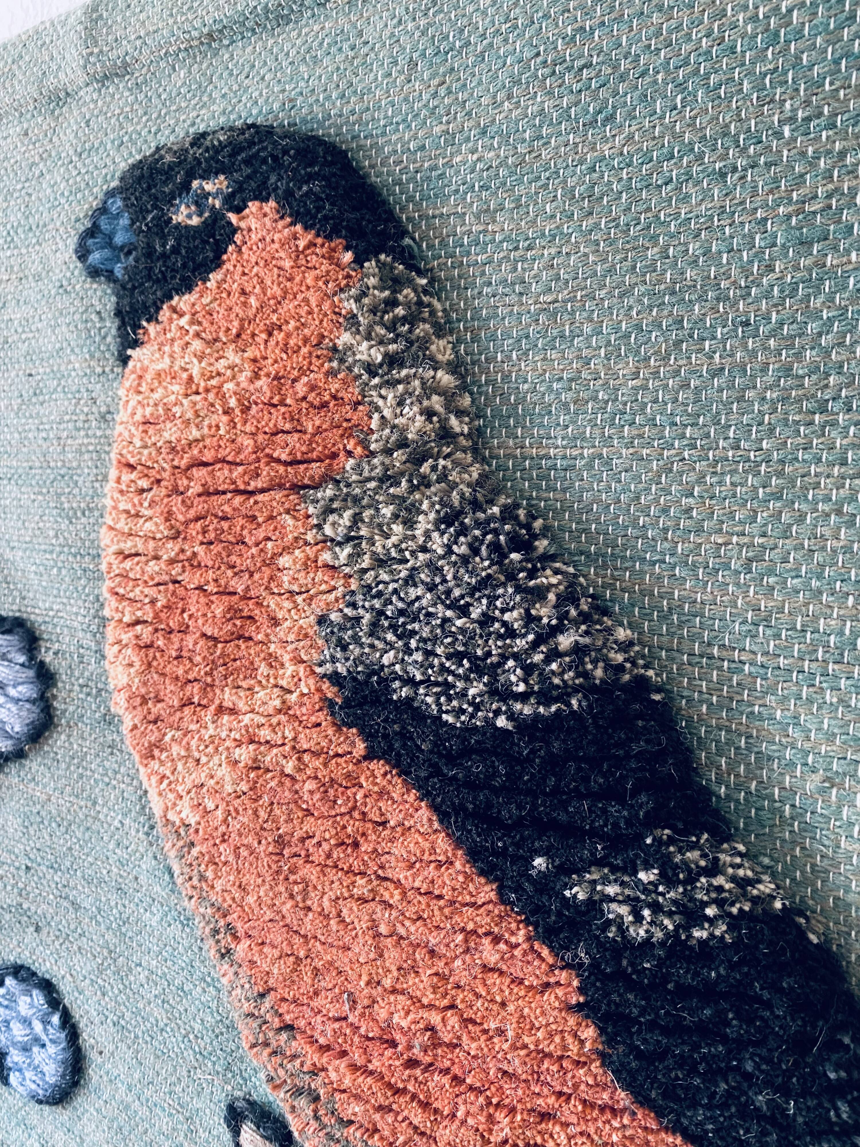 Vintage wall weaving