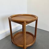 Serving trolley in teak with removable trays from Sika Møbler, 1960s