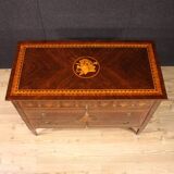 Italian inlaid chest of drawers in Louis XVI style