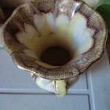 Vase 50s in marbled earthenware