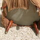 Paire de fauteuils crapaud Napoléon III