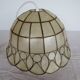 suspension lampshade pearlescent patterns