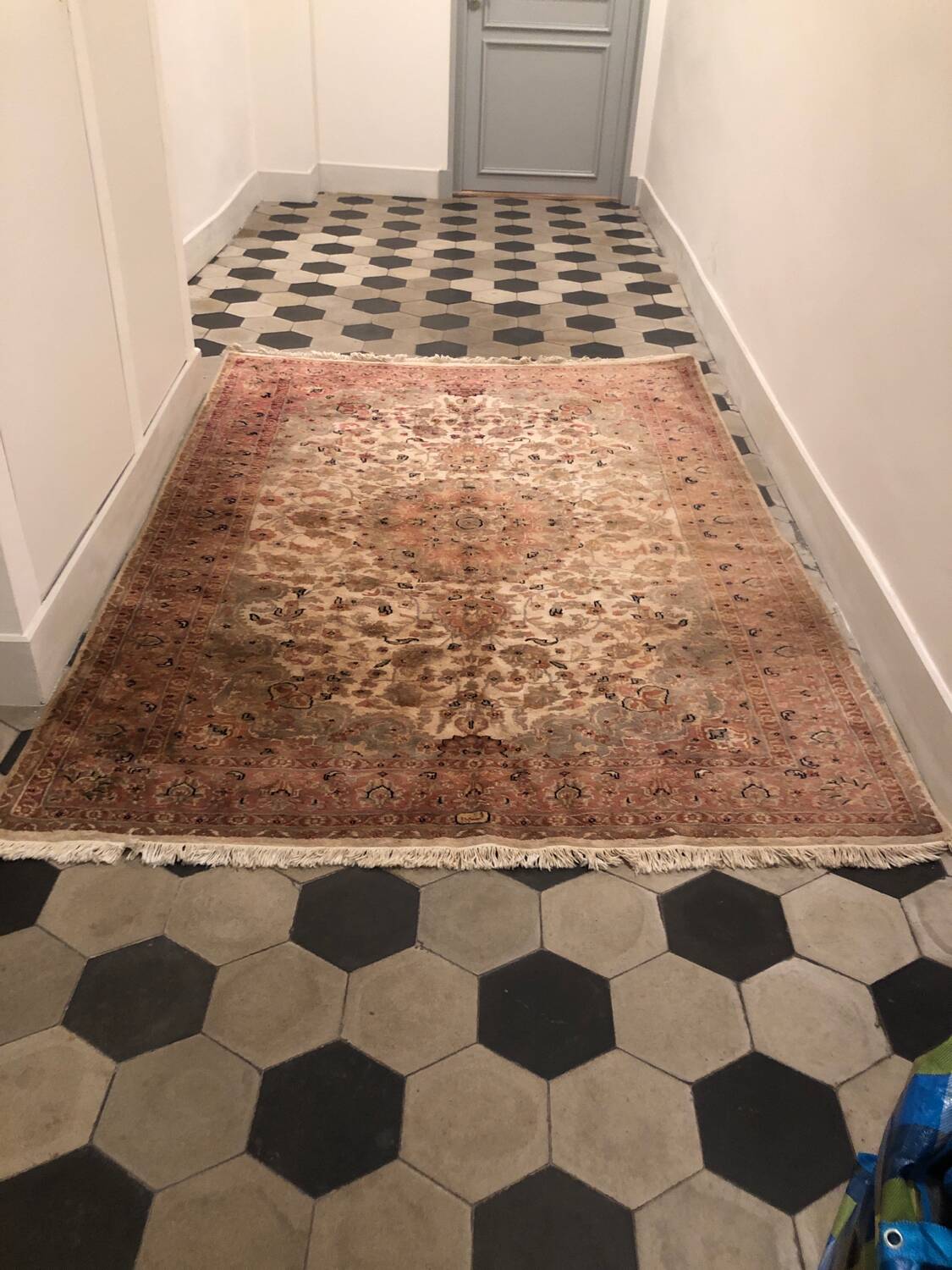 Large ancient Orient rug