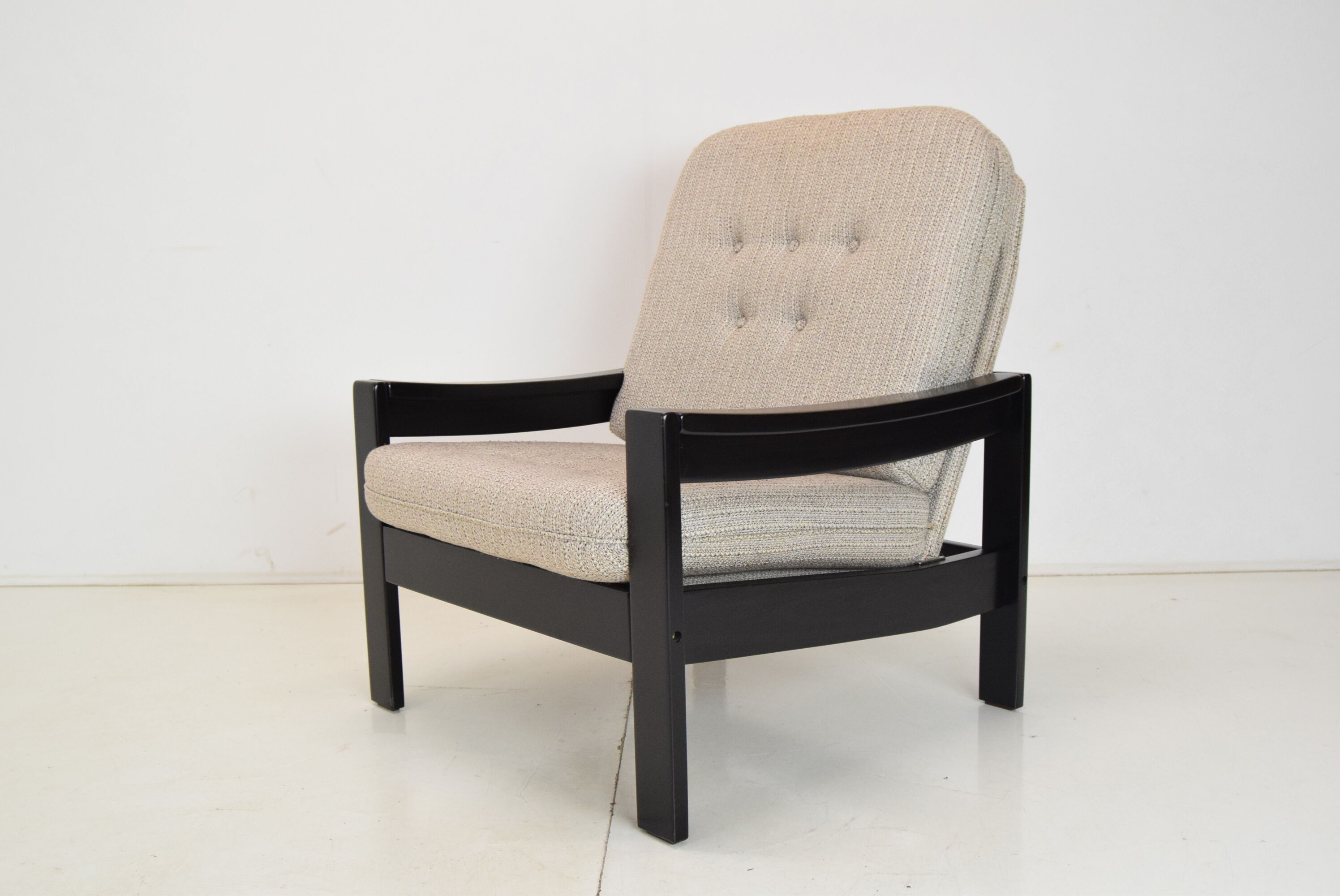 mid-century armchair Leda lux 1980's