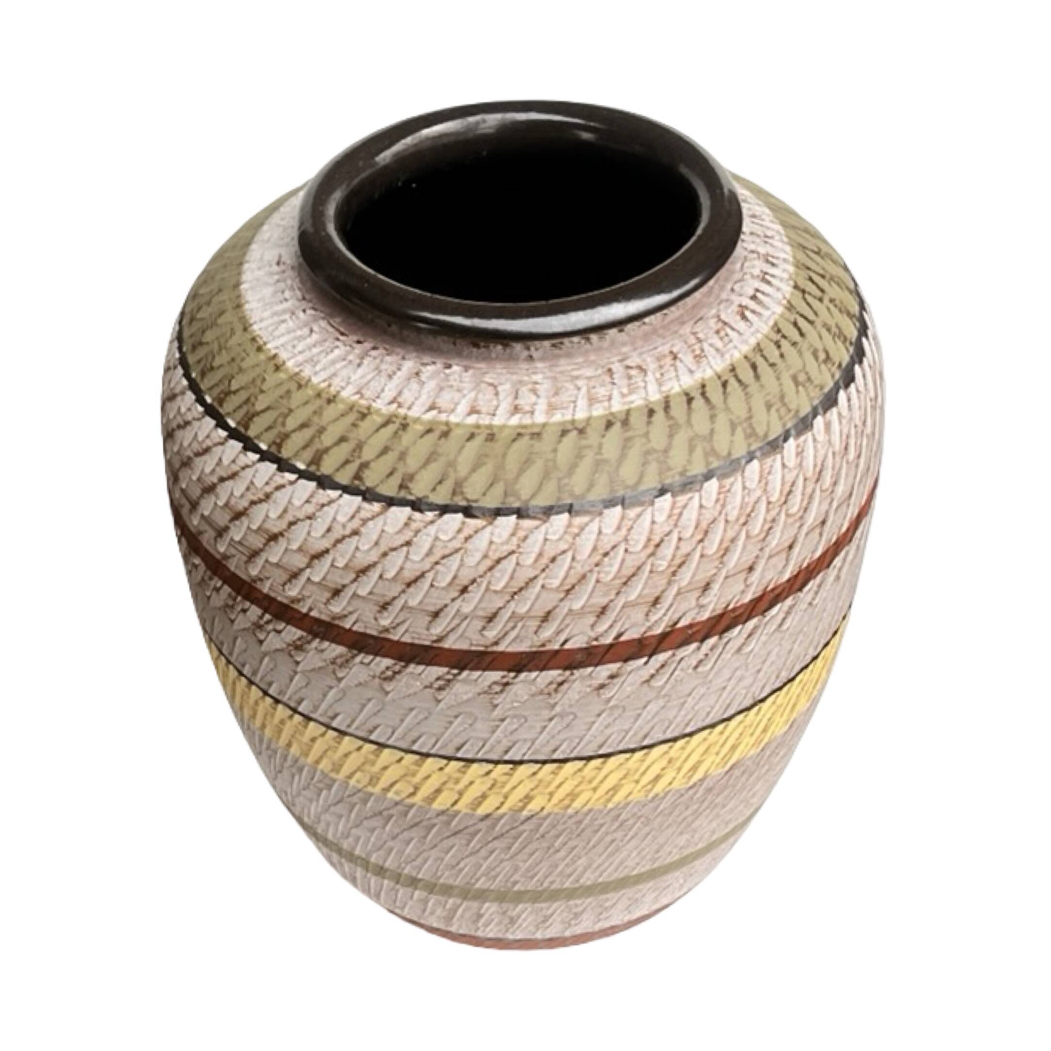 Dümler & Breiden "Faux Klinker" floor vase, type 29/25, Germany 1970s