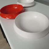 Set of 3 plates Guzzini Italy 70s