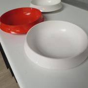 Set de 3 assiettes Guzzini Italie années 70