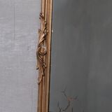 Swedish Antique Rococo Style Tall Pier Mirror 66x252cm