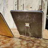 Duo of barber mirrors to pose