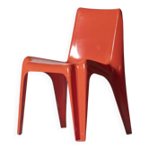 Bofinger BA1171 stackable chair, Germany, 1960s