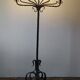 Chandelier 5 electrified high-time wrought iron lights