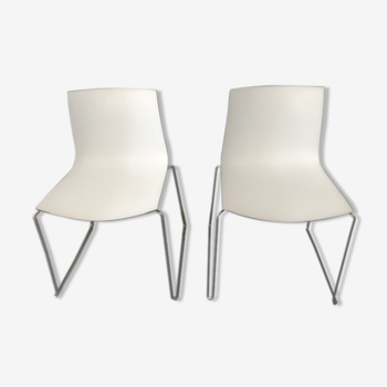 Paire de chaises Arper