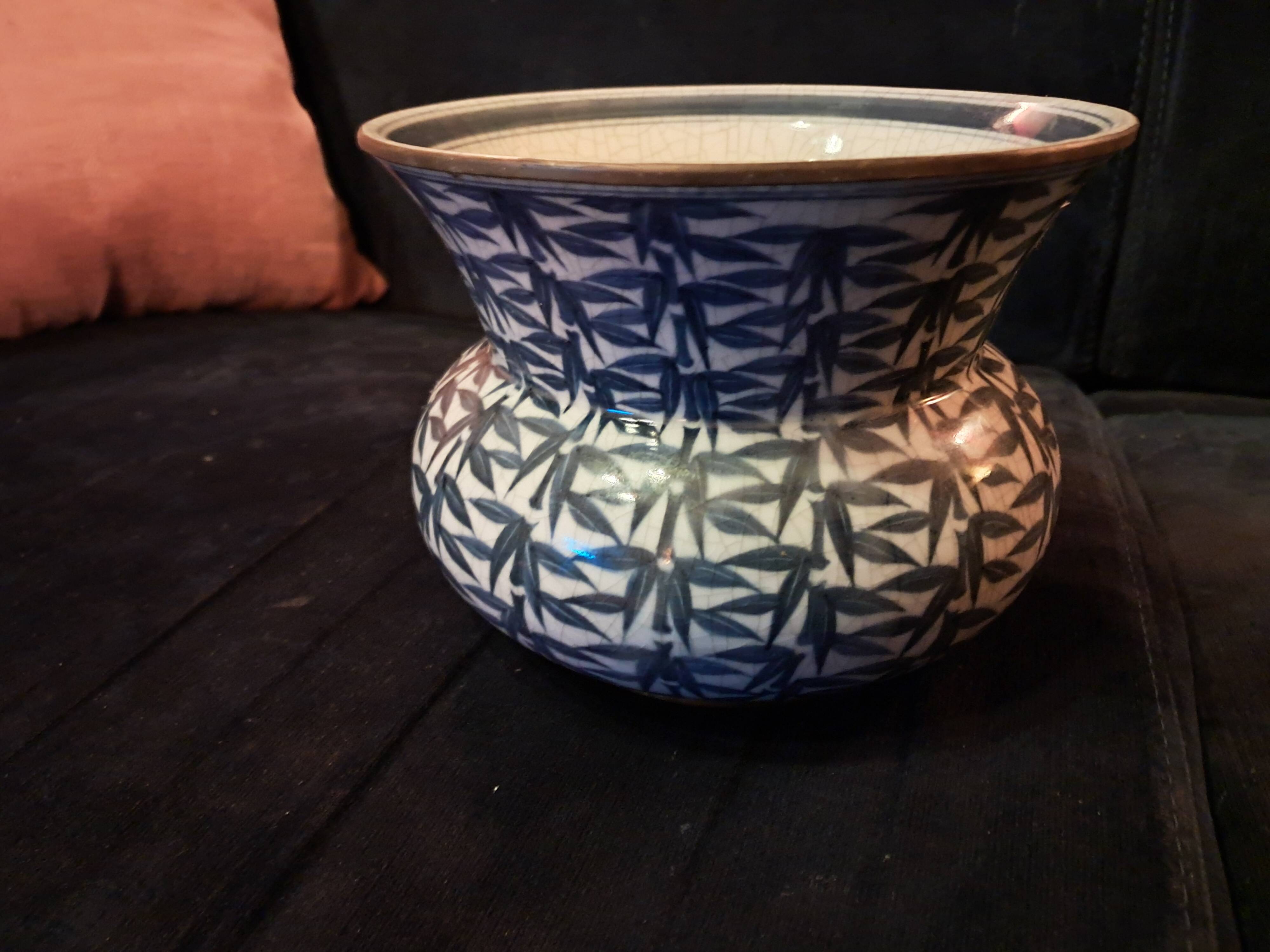 Asian ceramic vase