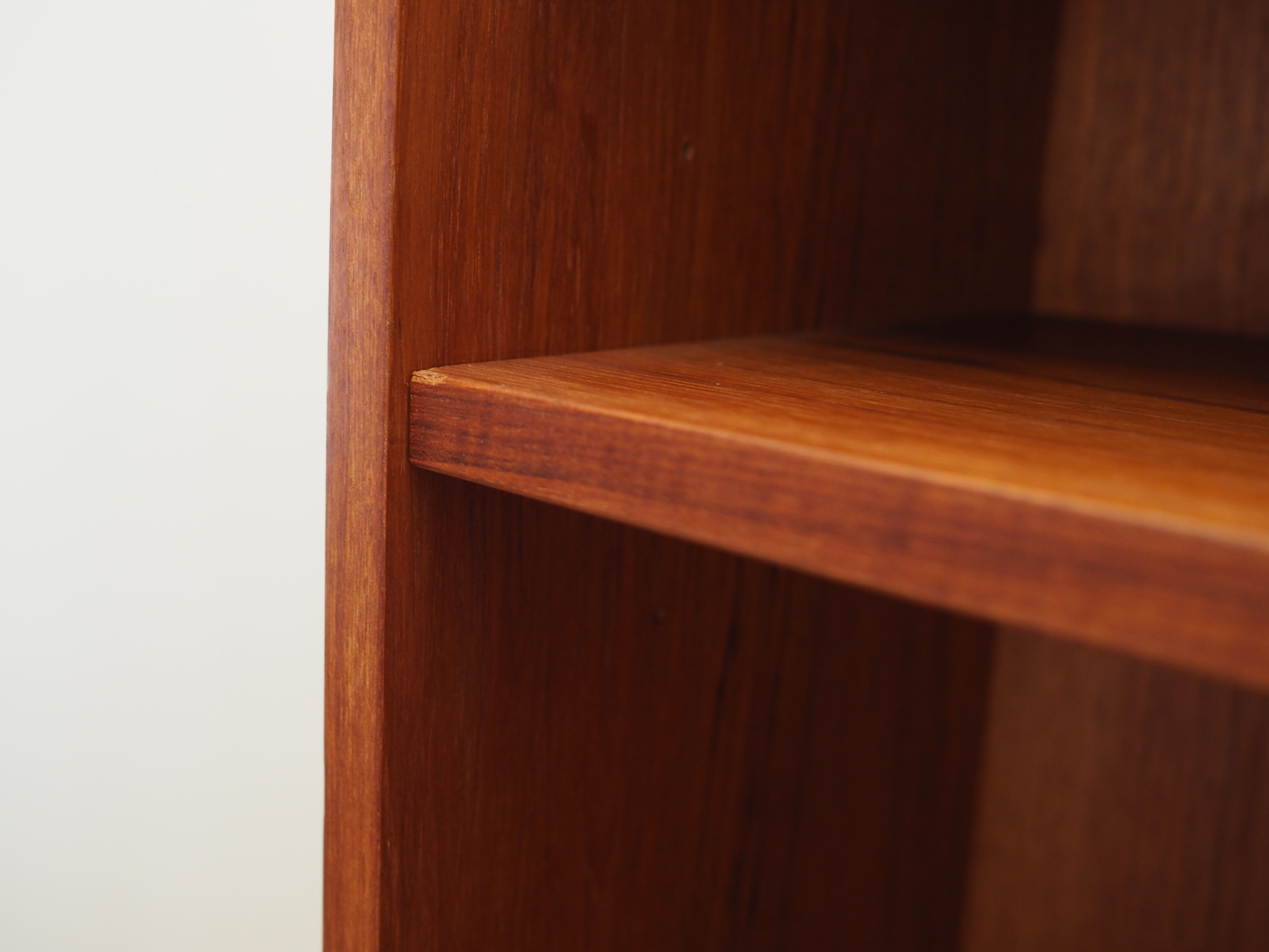 Teak bookcase, Danish design, 1970s, production: Denmark