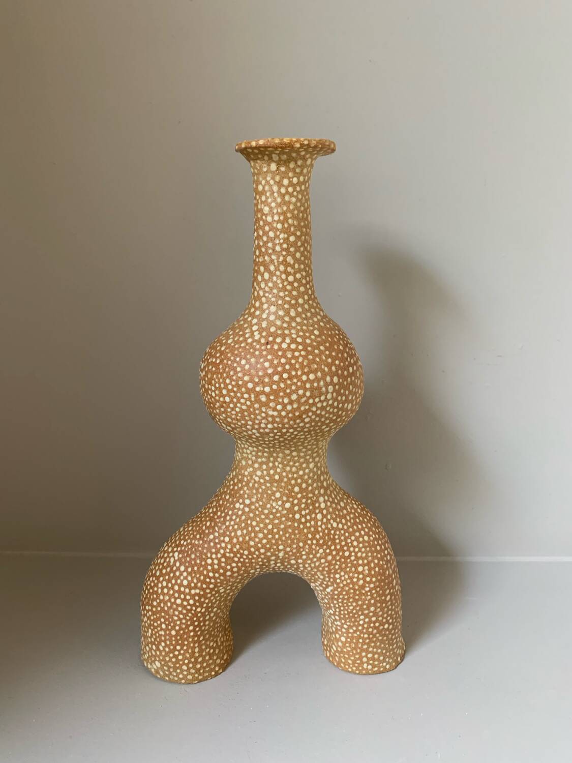 Vase in an organic shape