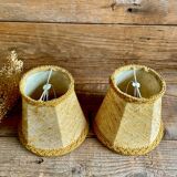 Vintage braid lampshade