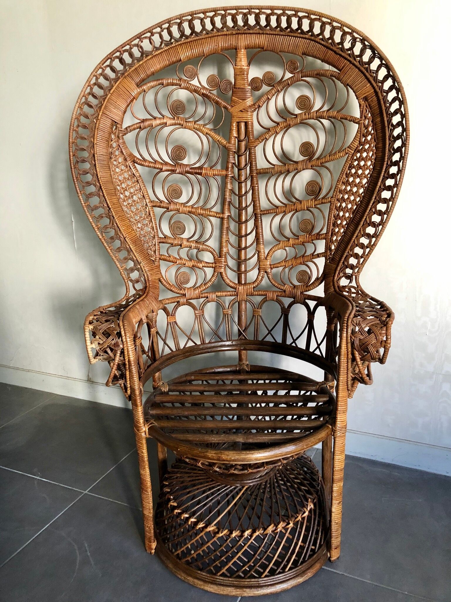 Emmanuelle rattan chair