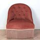 Velvet frog armchair
