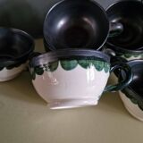 Vintage 7 Earthenware Mugs