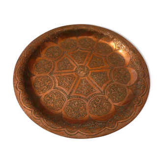 Algerian plateau in old red copper, early twentieth century