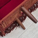 1970s, Danish 3 seater sofa by Ryesberg Møbler, original condition, velour fabric.