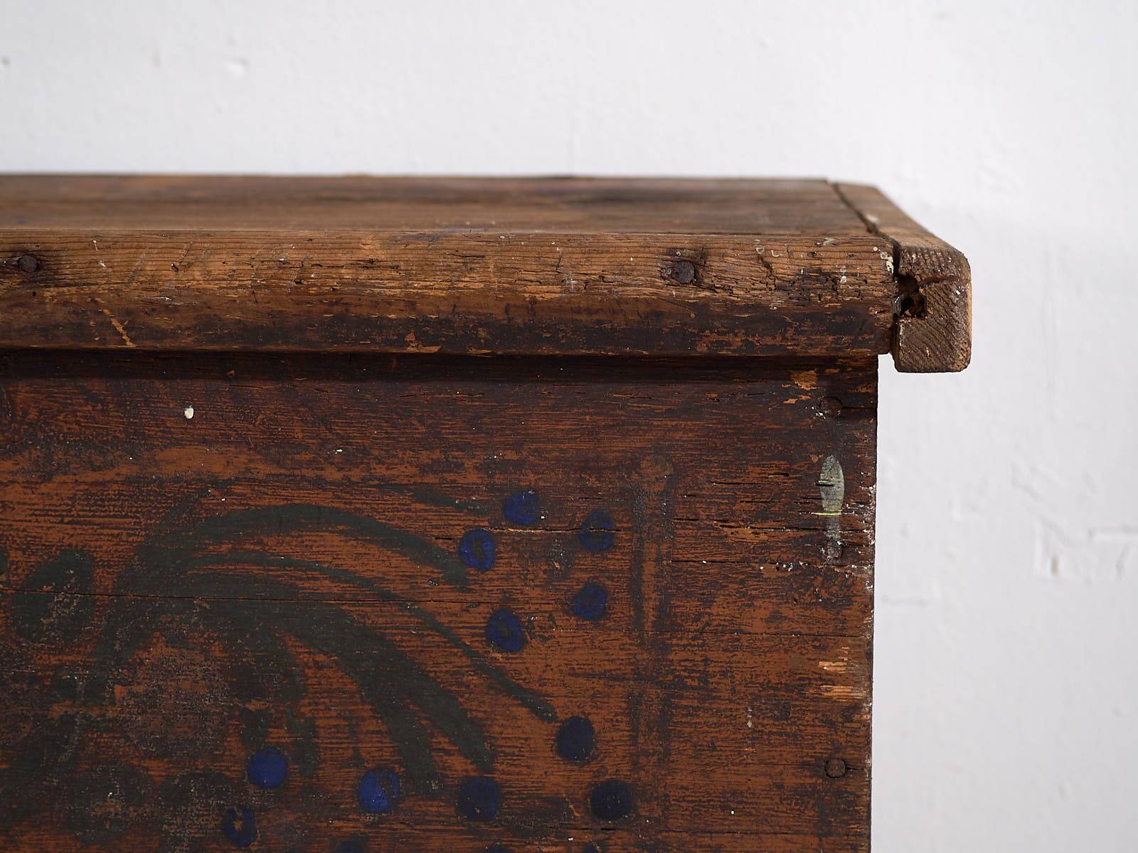 Antique folk art style chest (circa 1920)