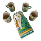 Decorated ceramic tableware