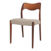 Teak dining chair model 71 by Niels Otto Moller for J.L. Moller Mobelfabrik, Denmark 1960's