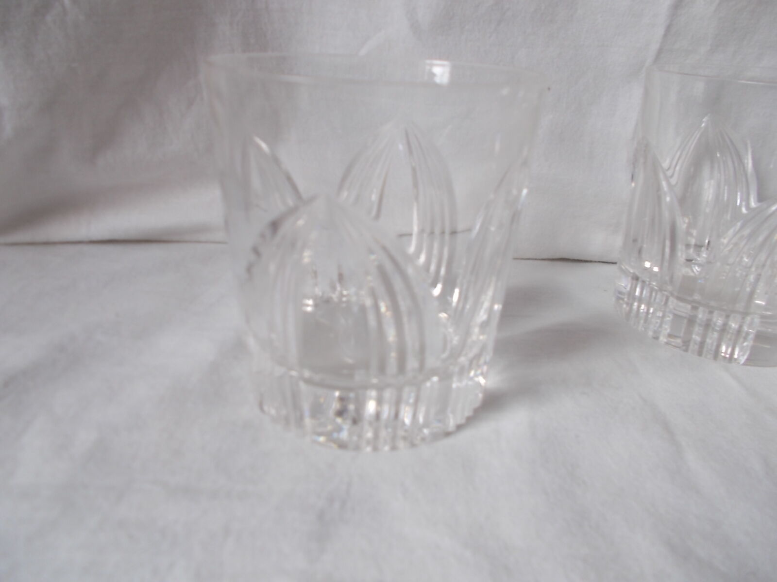 Ensemble de 4 anciens verres à whisky Villeroy et Boch