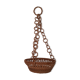 Suspension lamp for wicker plants