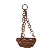 Suspension lamp for wicker plants