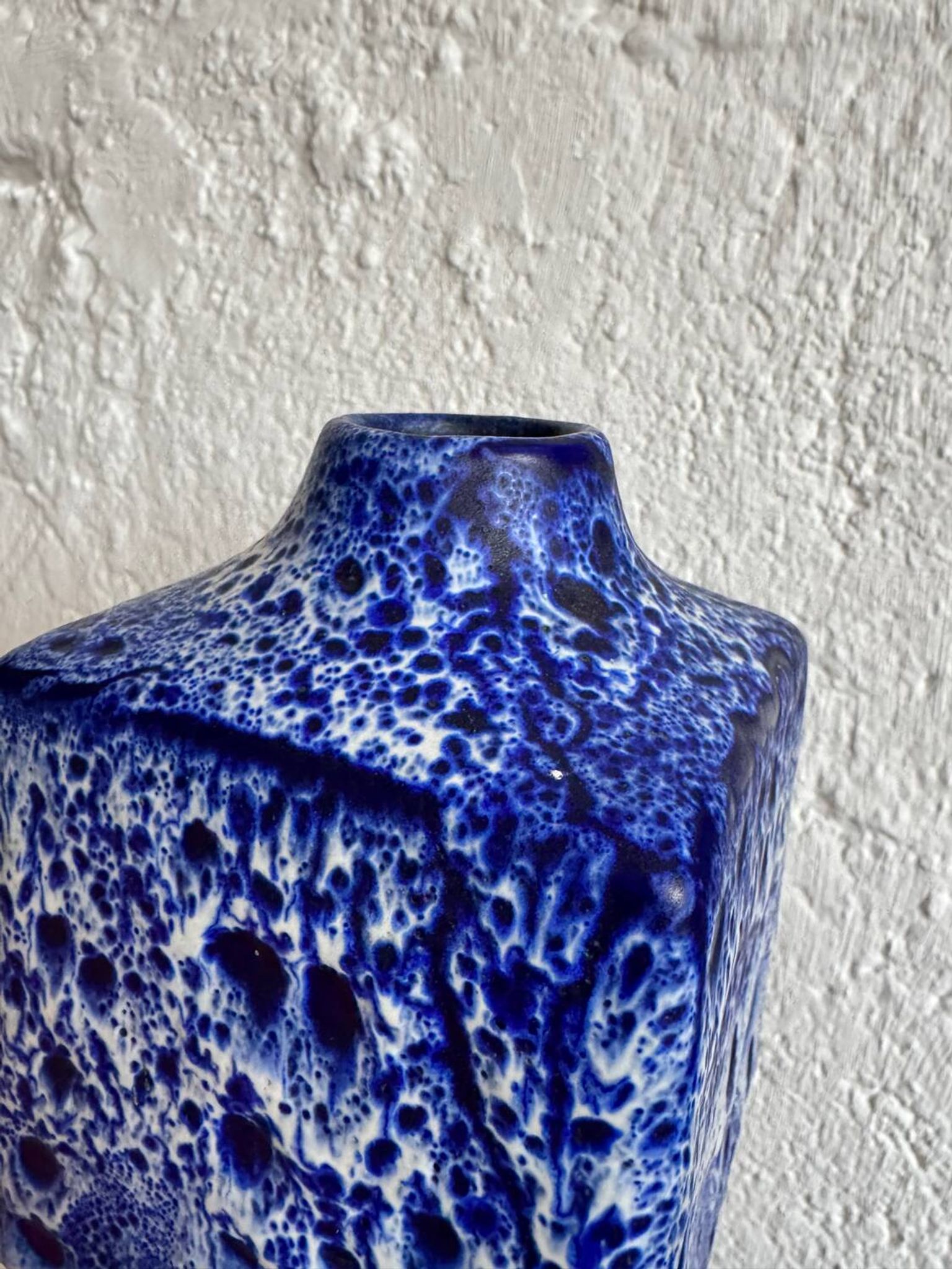 Vase carré ES Keramik, années 70