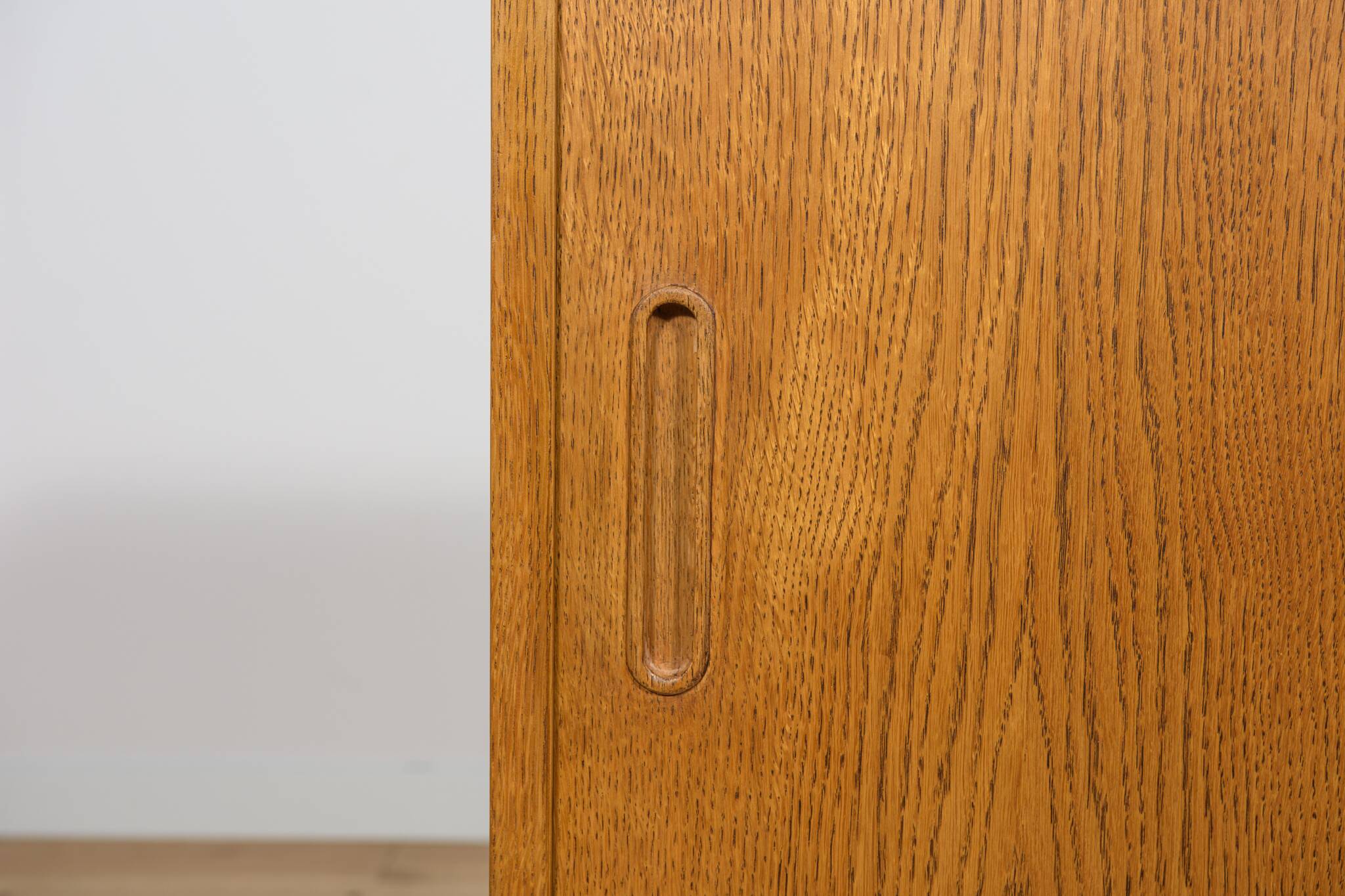 Oak sideboard by P. Hundevad for Hundevad & Co, 1960s