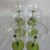 Lot wine glasses Alsace