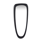 Large Scandinavian wooden mirror of the 60s