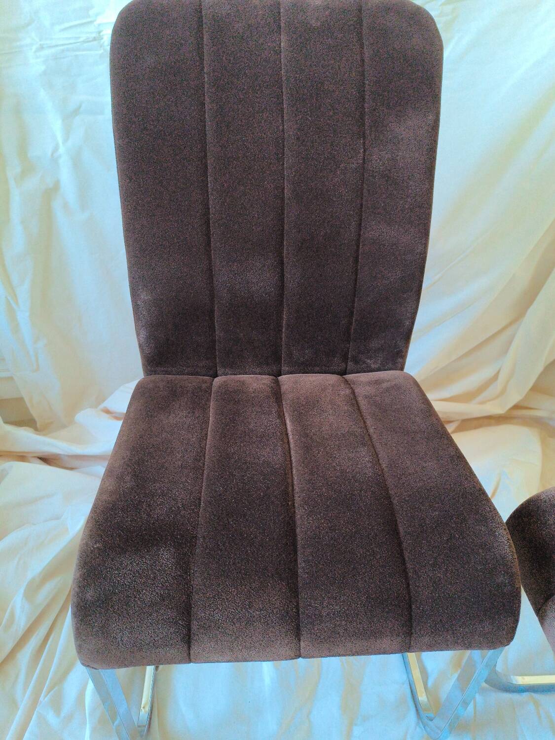 Vintage 1980s dining room chairs