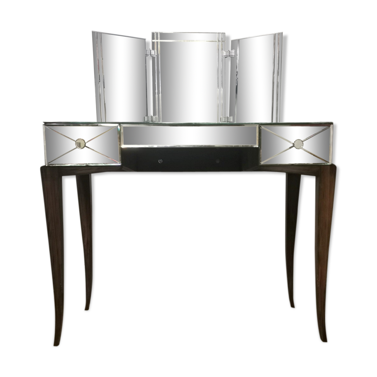 Mirror hairdresser 1930 toilet table