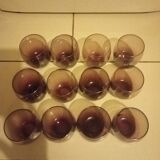 Verres a eau soufflé