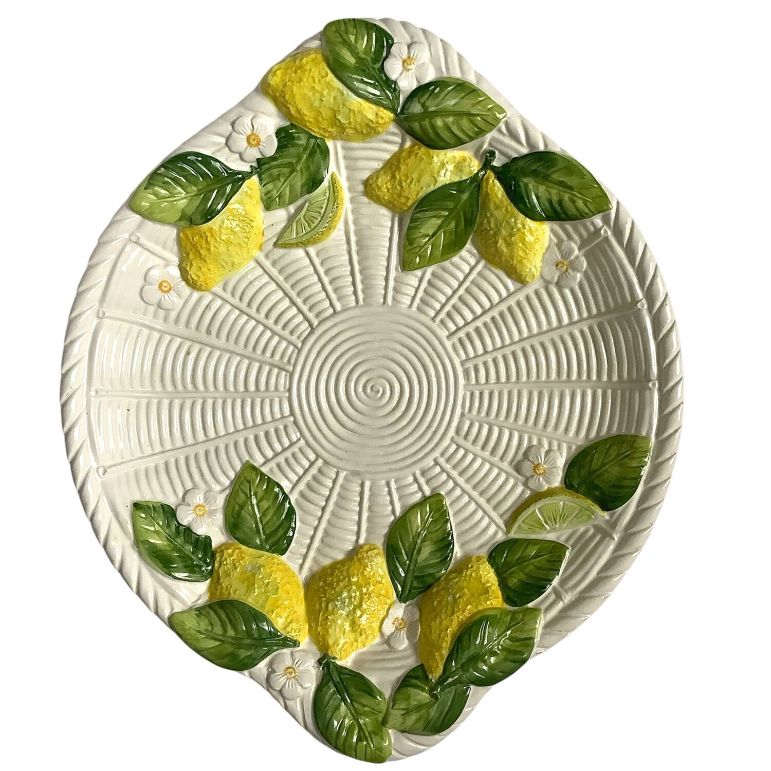 Barbotine Basket or Centerpiece